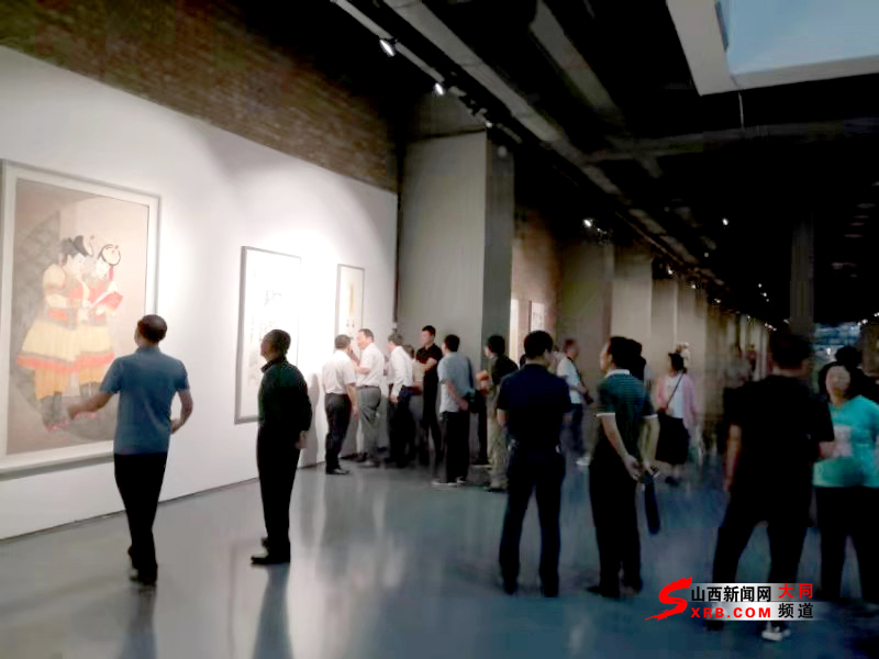 大同市、乌兰察布市、张家口市“翰墨丹青金三角”第三届三地书画作品联展活动启动(图4)